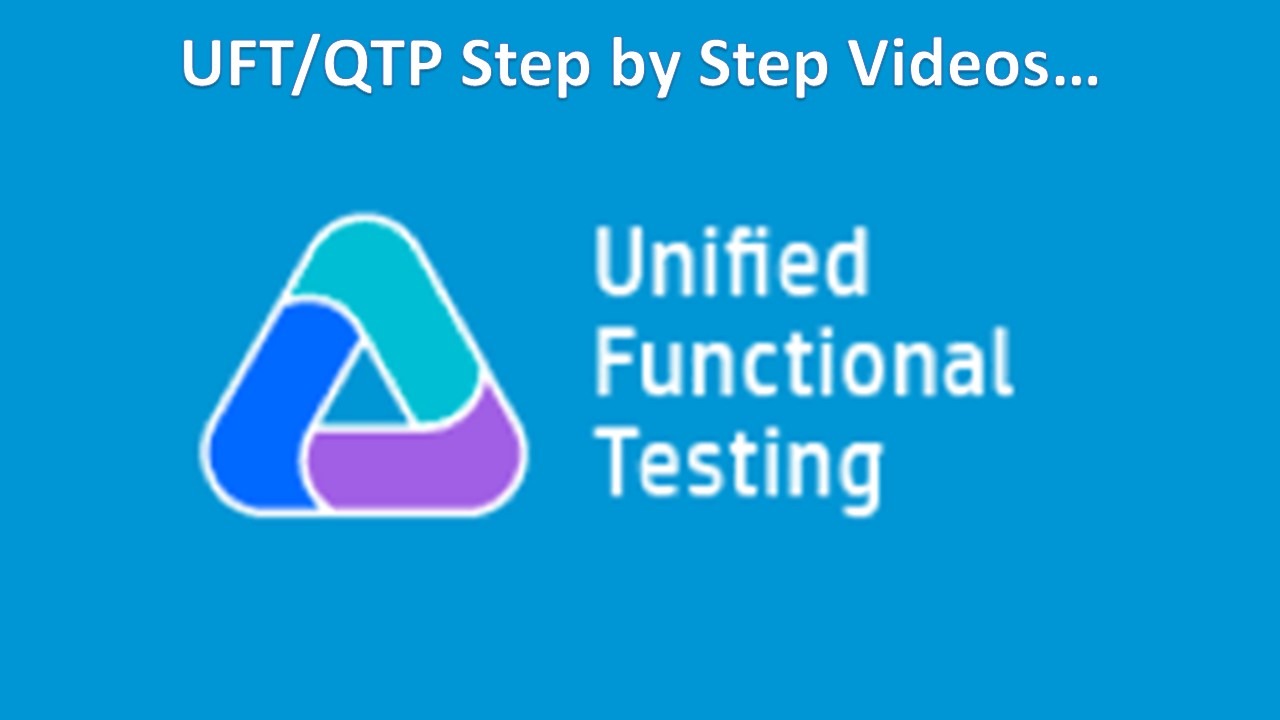 uft tutorial pdf video
